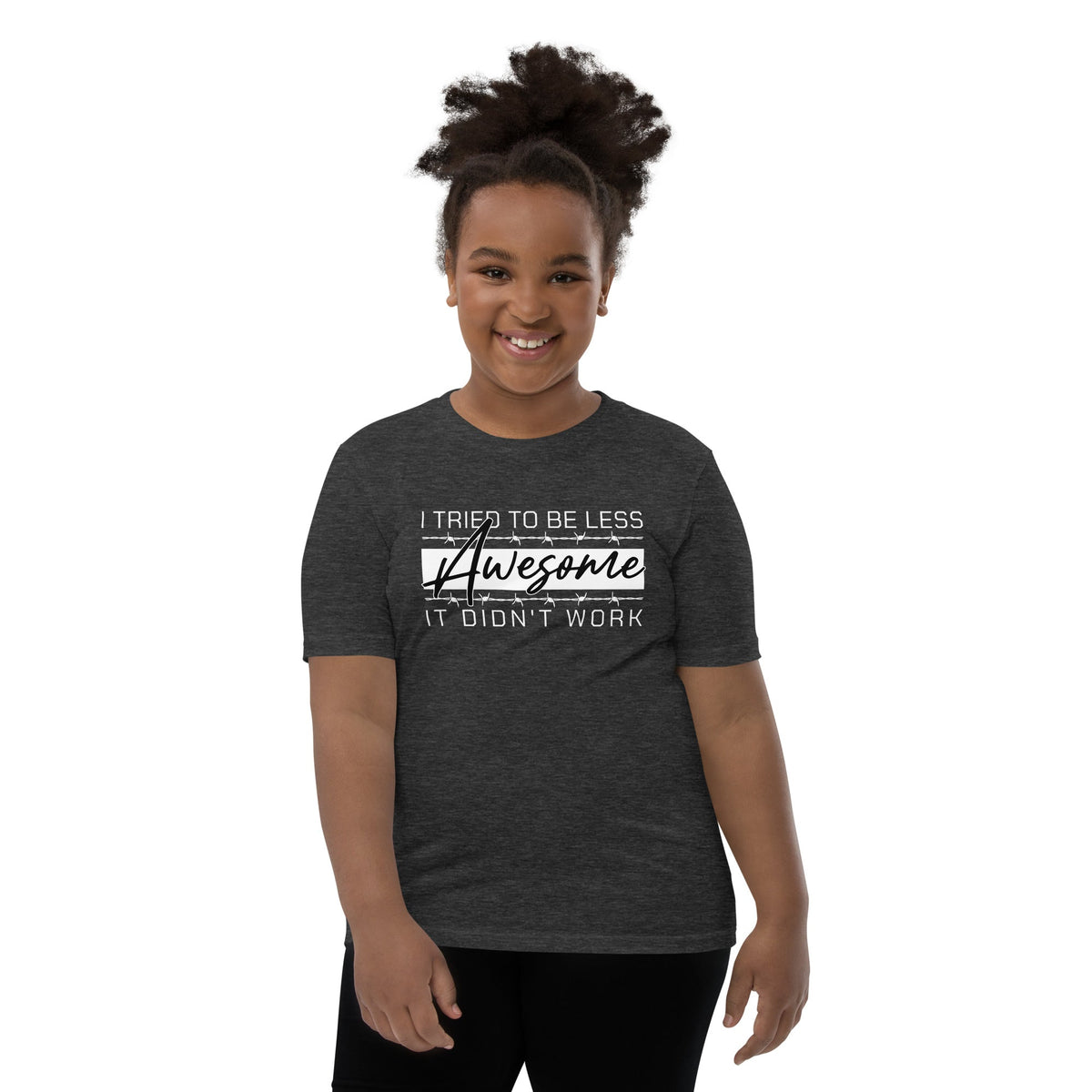 Less awesome youth tee Funky African