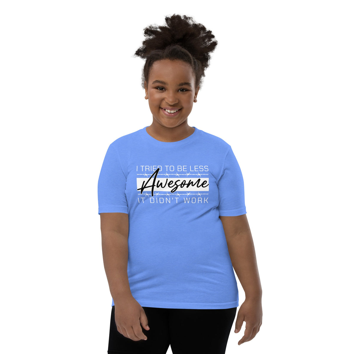 Less awesome youth tee Funky African