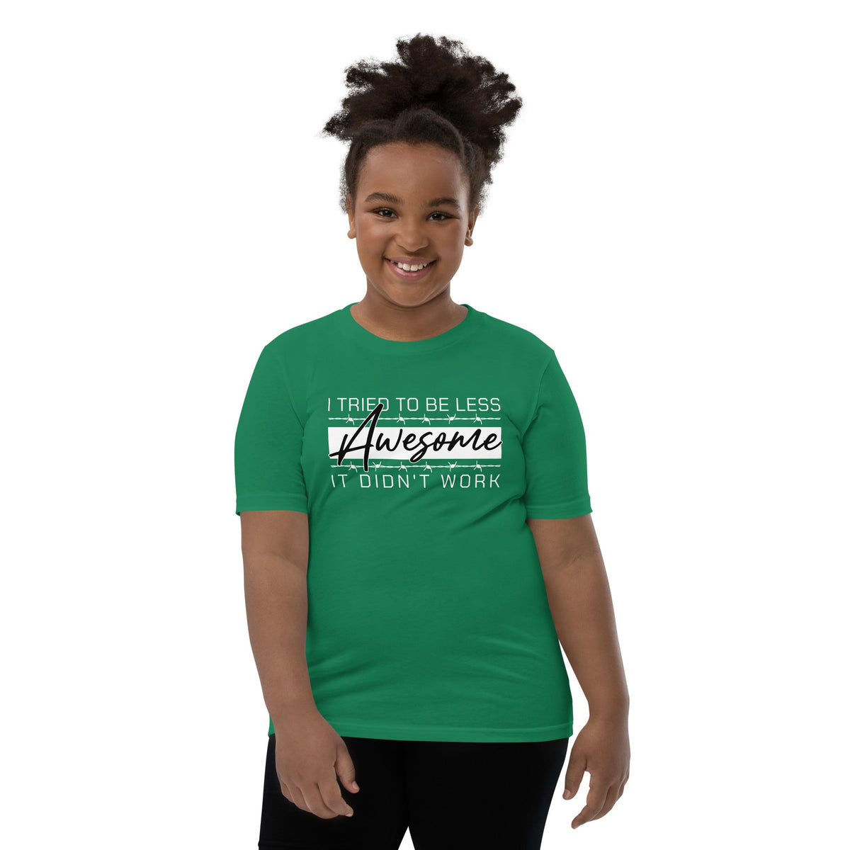 Less awesome youth tee Funky African