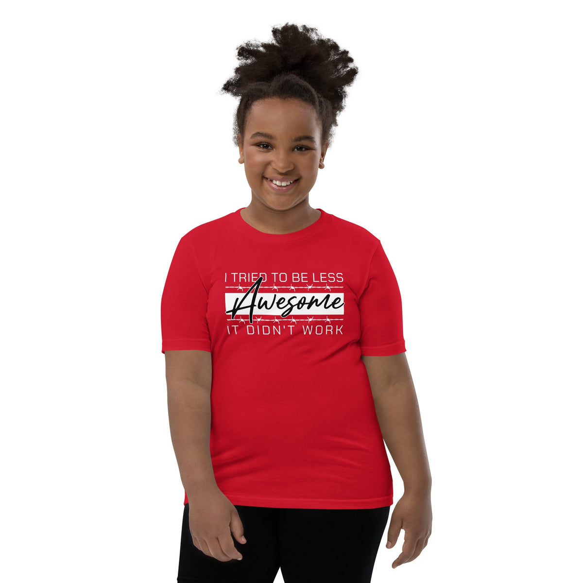 Less awesome youth tee Funky African