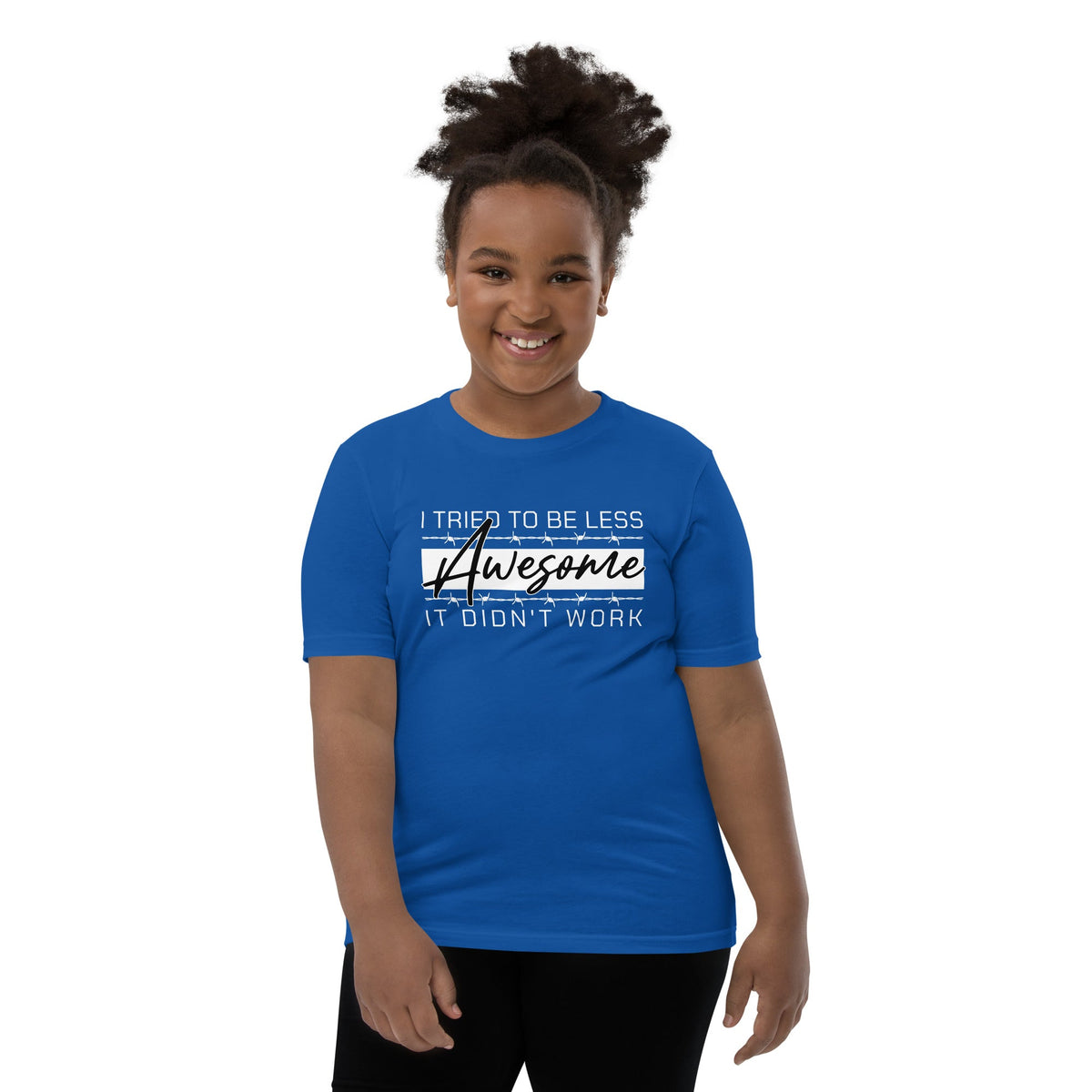 Less awesome youth tee Funky African